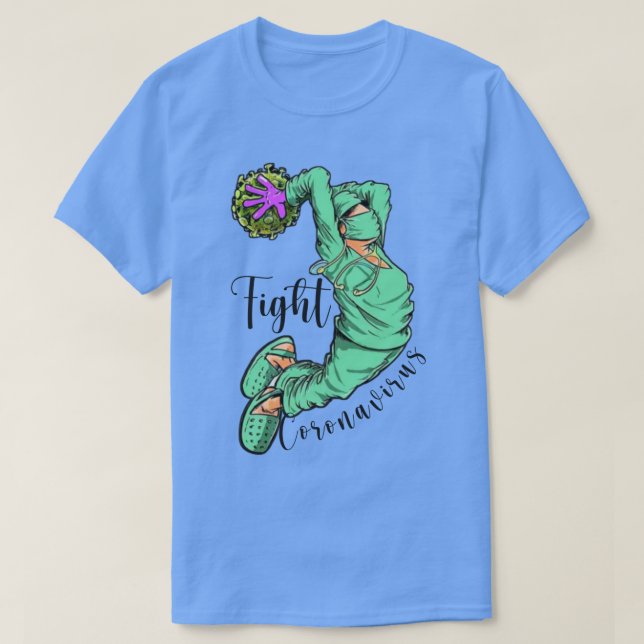 Fight virus T-Shirt (Design Front)
