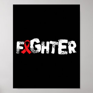 Fighter1- Sickle Cell Anaemia Awareness Item  Poster