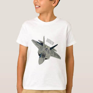 Fighter aircraft cartoon illustration T-Shirt