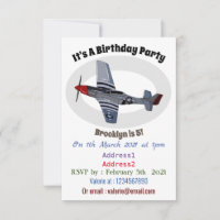 Fighter-bomber cartoon illustration
