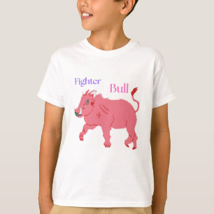 "Fighter Bull – The Wild Warrior T-Shirt