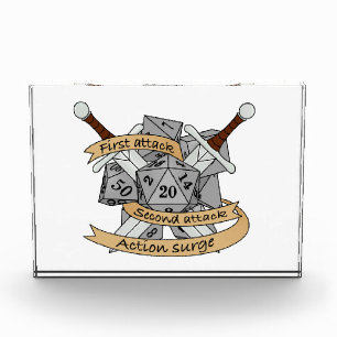 Fighter Dice Design Photo Block