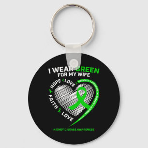 Fighter Gifts Husband Wife Kidney Disease Awarenes Key Ring
