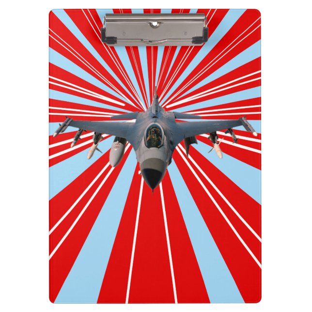 Fighter Jet Clipboard (Front)