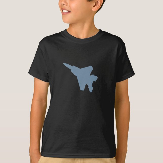 Fighter Jet Kids Shirt (Front)