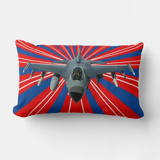 Fighter Jet Lumbar Cushion (Front)