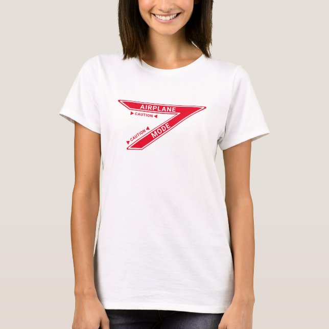 Fighter Jet Markings Aeroplane Mode T-shirt Style (Front)