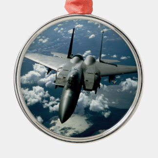 Fighter Jet Metal Tree Decoration