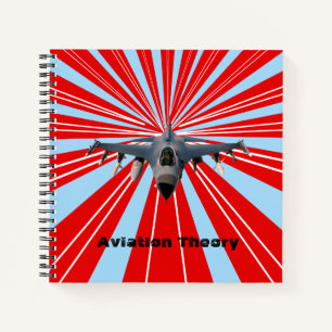Fighter Jet Notebook