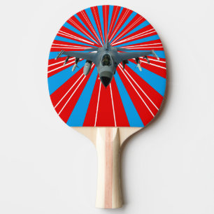 Fighter Jet Ping Pong Paddle
