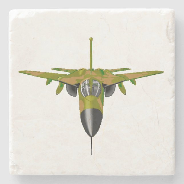 FIGHTER JET STONE COASTER (Front)