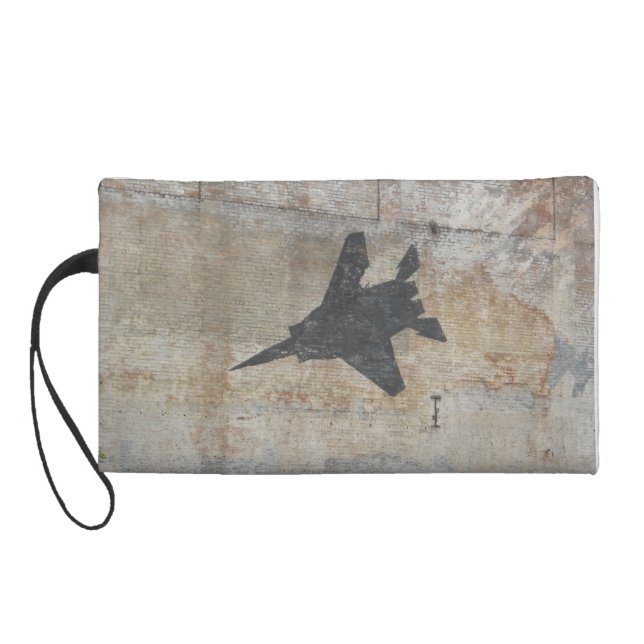 Fighter Jet wristlet (Back)