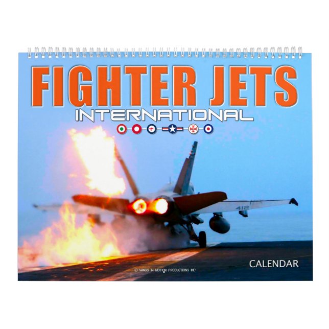 FIGHTER JETS INTERNATIONAL CALENDAR (Cover)