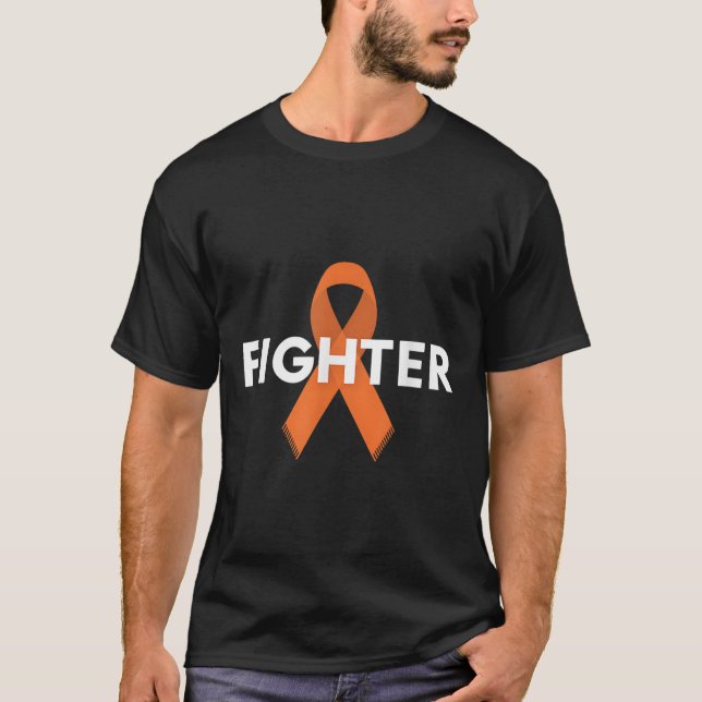 Fighter Merkel Cell Carcinoma Awareness  T-Shirt (Front)