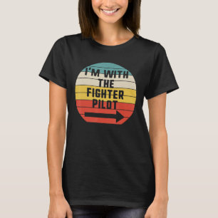 Fighter Pilot Halloween Matching Couple Gift T-Shirt