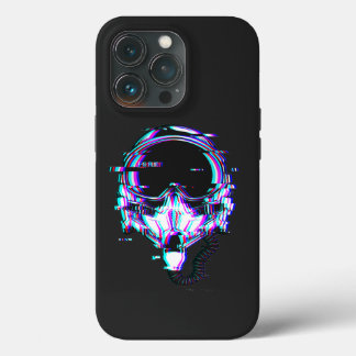 Fighter Pilot Helmet glitch effect maximum speed iPhone 13 Pro Case