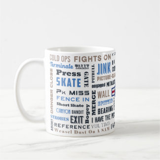 Fighter Pilot Mug with Pilot Lingo and A-10