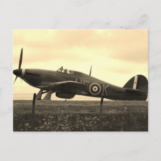 Fighter Scrambled For Take Off Postcard