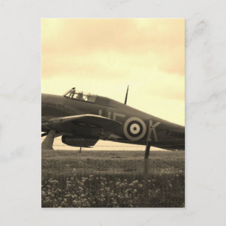 Fighter Scrambled For Take Off Postcard