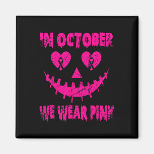 Fighters Emble Get Your Pink Jackolantern Tee  Magnet
