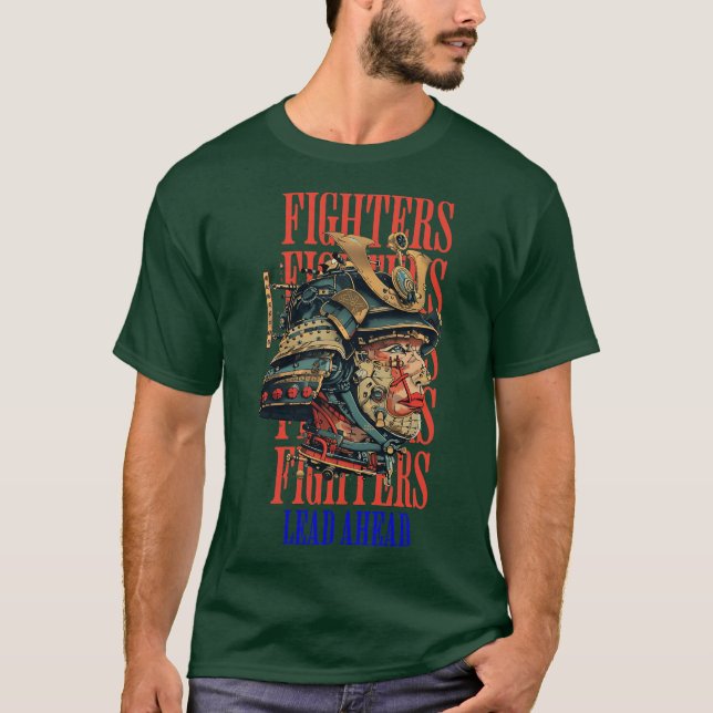 FIGHTERS LEAD AHEAD T-Shirt (Front)