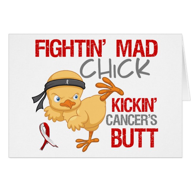 Fightin Chick Oral Cancer (Front Horizontal)