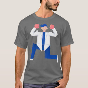 Fighting against Coronavirus Boxing Healthcare Wor T-Shirt