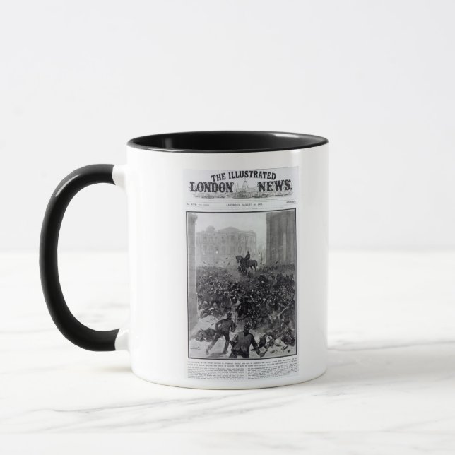Fighting at the Liverpool General Transport Mug (Left)