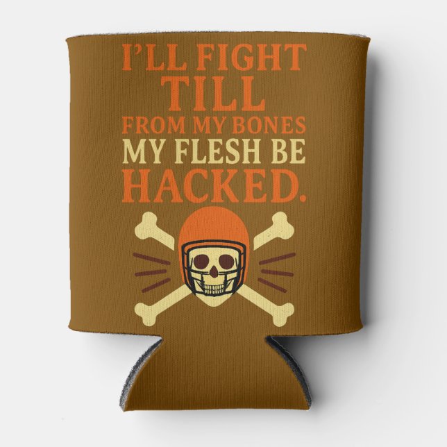 Fighting Bones  Can Cooler (Front)
