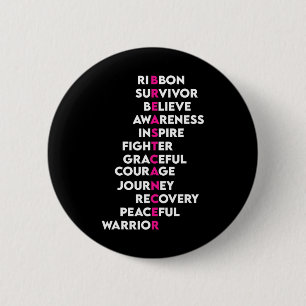 Fighting Breast Cancer Still Strong Breast Cancer  6 Cm Round Badge