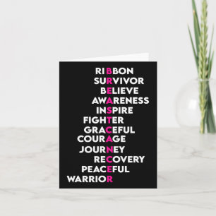 Fighting Breast Cancer Still Strong Breast Cancer  Card