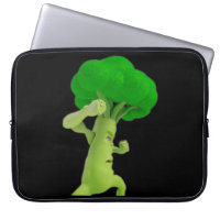 Fighting Broccoli BBrrooccccooolllliii! Laptop Sle