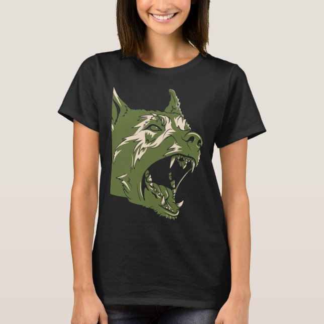 Fighting dog T-Shirt (Front)