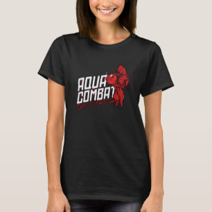 Fighting Fish Siamese Aqua Combat T-Shirt