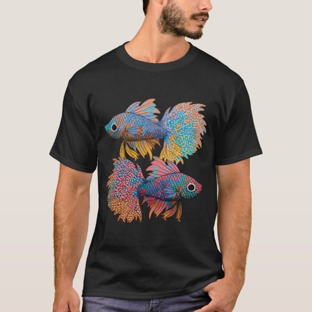 Fighting Fish T-Shirt (Front)