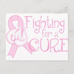 Fighting For A Cure Postcard