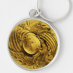 FIGHTING GRYPHONS KEY RING