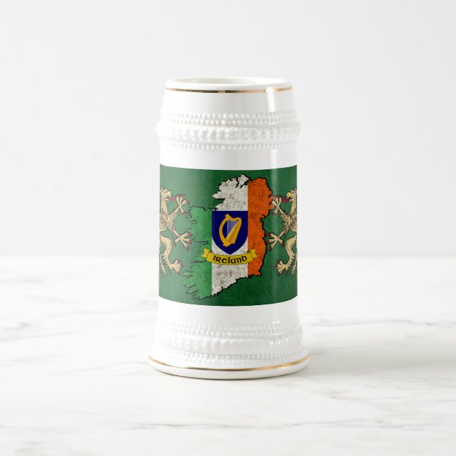 Fighting Irish Beer Stein (Center)