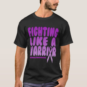 Fighting Like A Warrior! Epilepsy Awareness T-Shirt