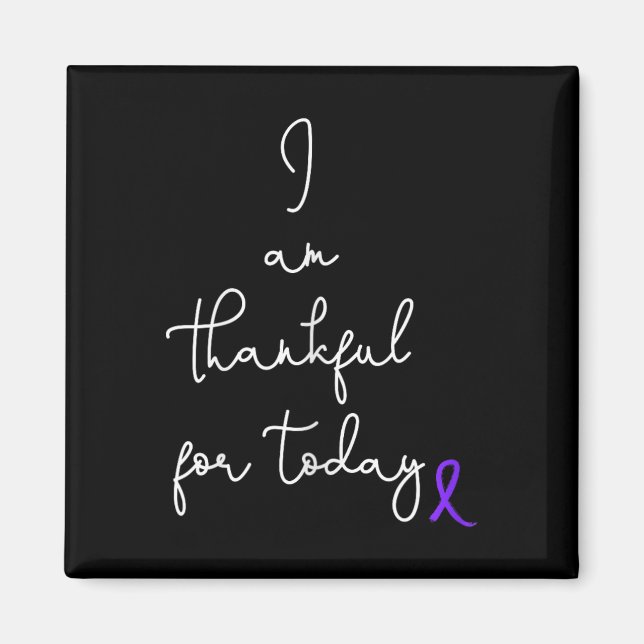 Fighting Pancreatic Cancer Product Gift Byttle Thr Magnet (Front)