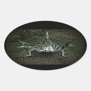 Fighting scorpion stickers