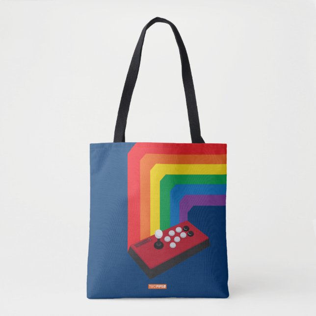 Fighting Stick Tote Bag (Front)