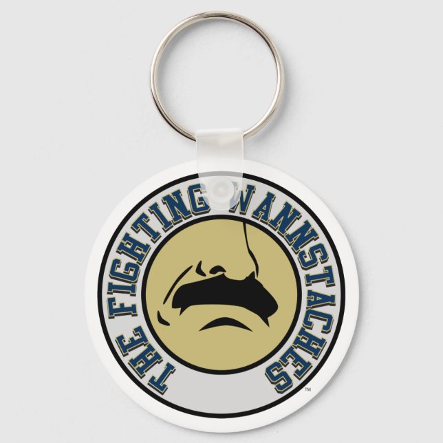 Fighting Wannstaches Keychain (Front)