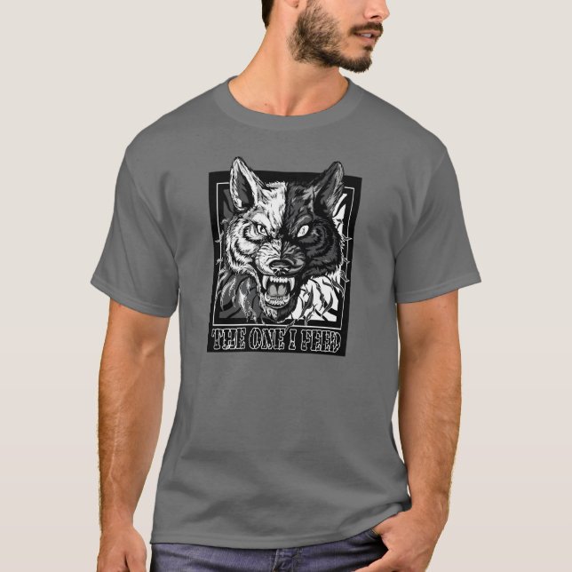 Fighting Wolves T-Shirt (Front)