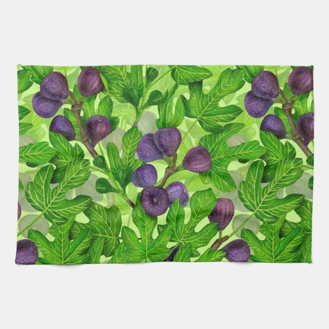 Figs 2 tea towel (Horizontal)