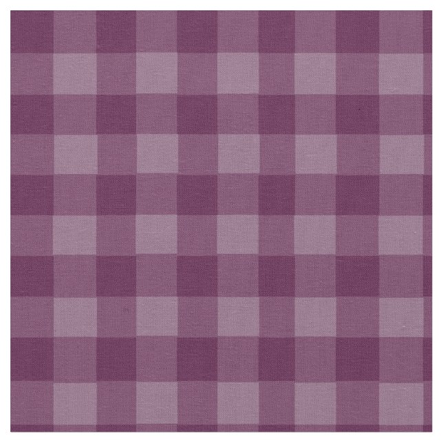 figs custom Double white gingham fabric (Close Up)