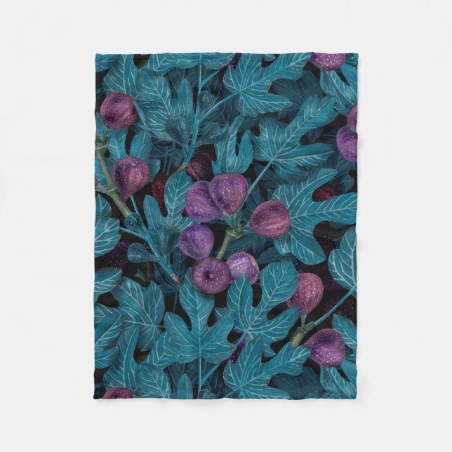 Figs Fleece Blanket (Front)