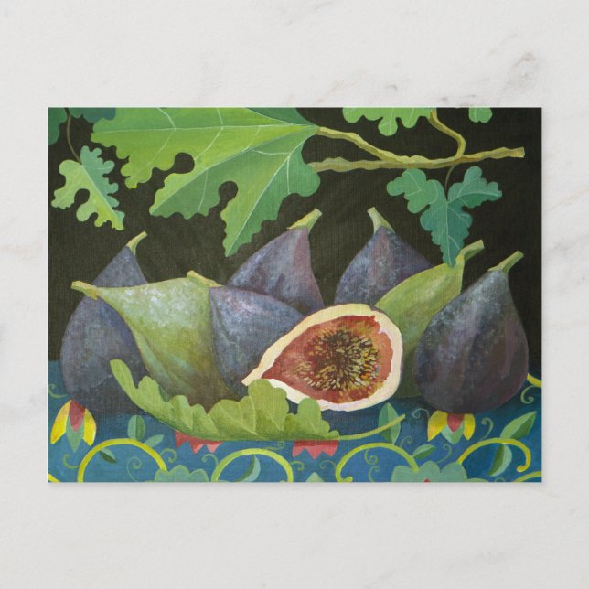 Figs on black 2014 postcard (Front)