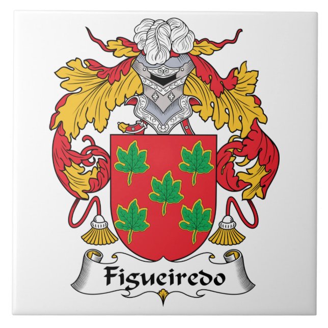 Figueiredo Family Crest Tile (Front)