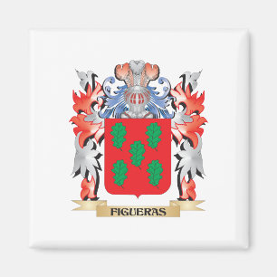 Figueras Coat of Arms - Family Crest Magnet